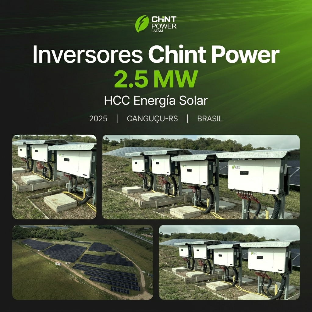 Usina 2.5 MW em Canguçu, RS – Brasil