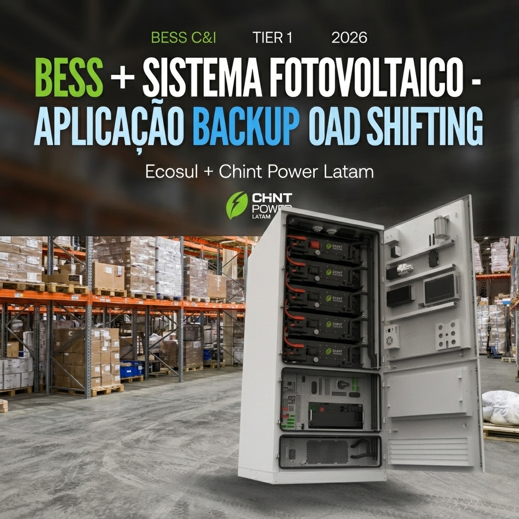 BESS 125kW + Sistema Fotovoltaico Chint – Ecosul