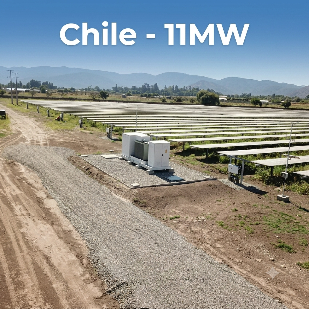 Instalação 11MW no Chile