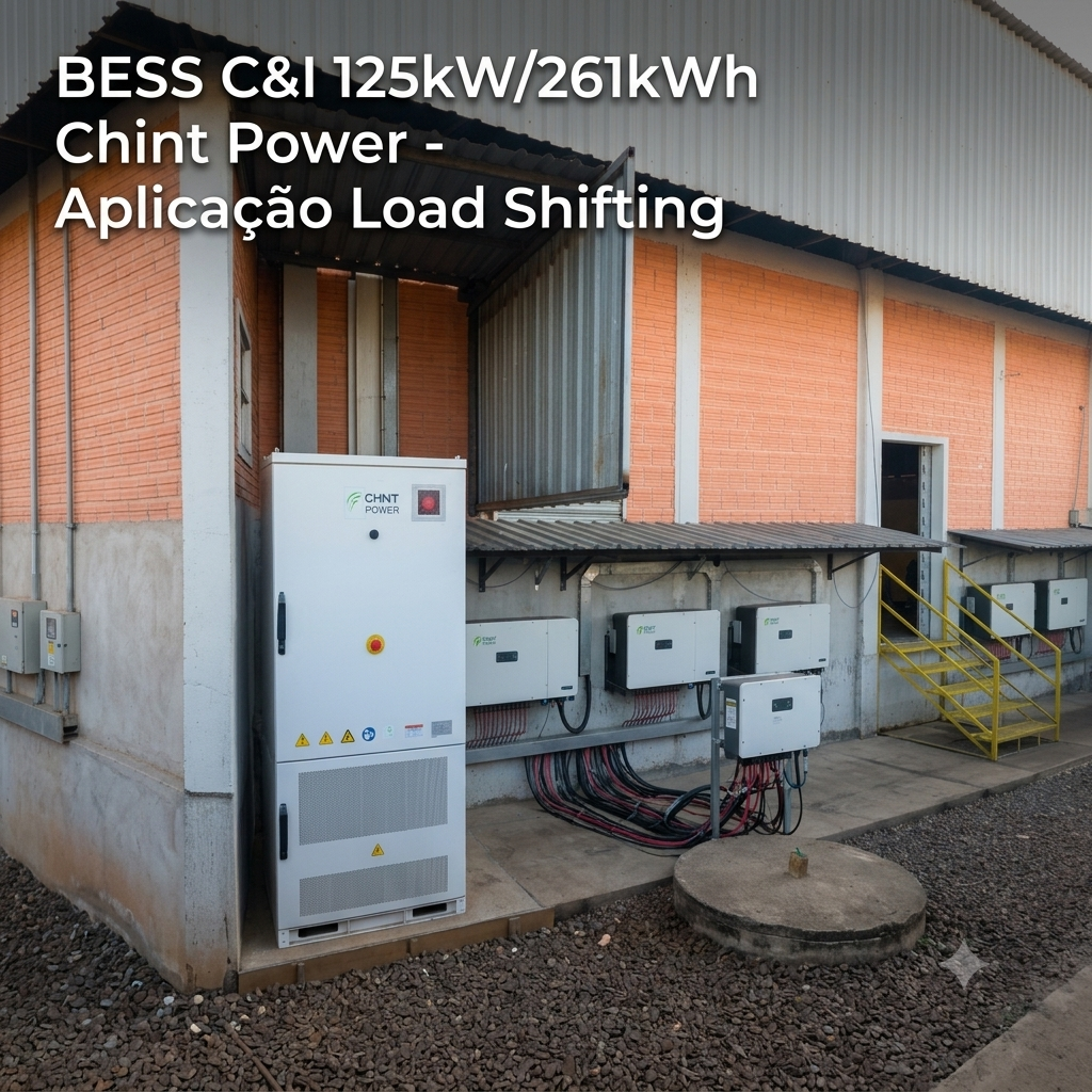 Comissionamento BESS Conte Energia